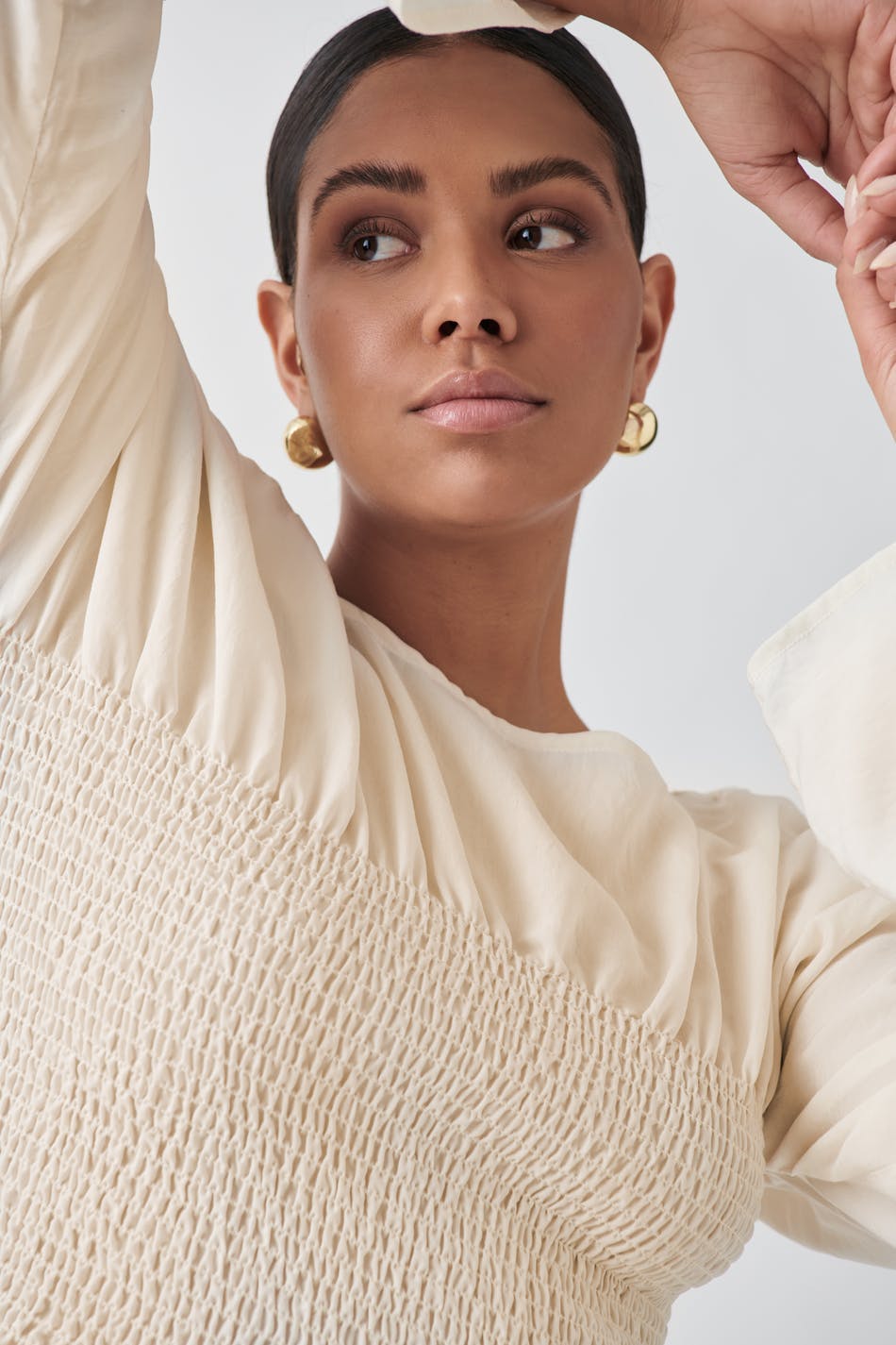 Puff sleeve blouse