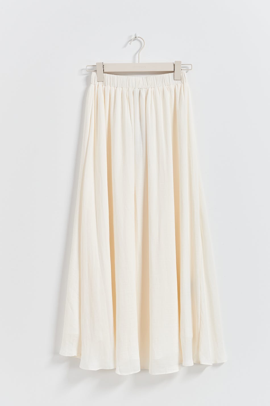 Wide maxi skirt
