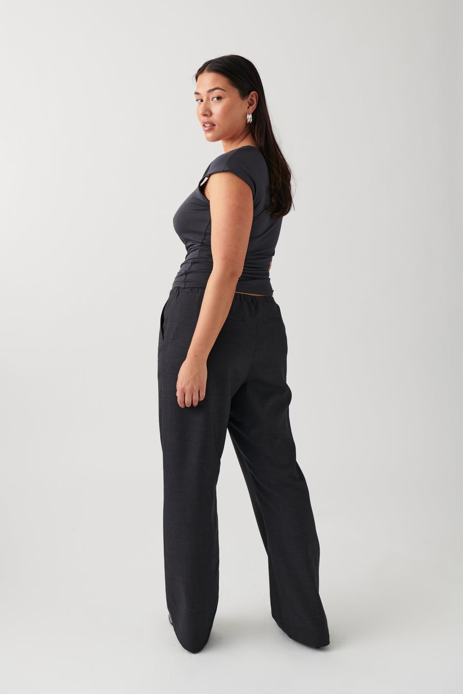 Suit jogger trousers