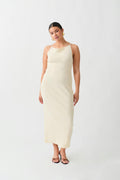 Knitted strap dress