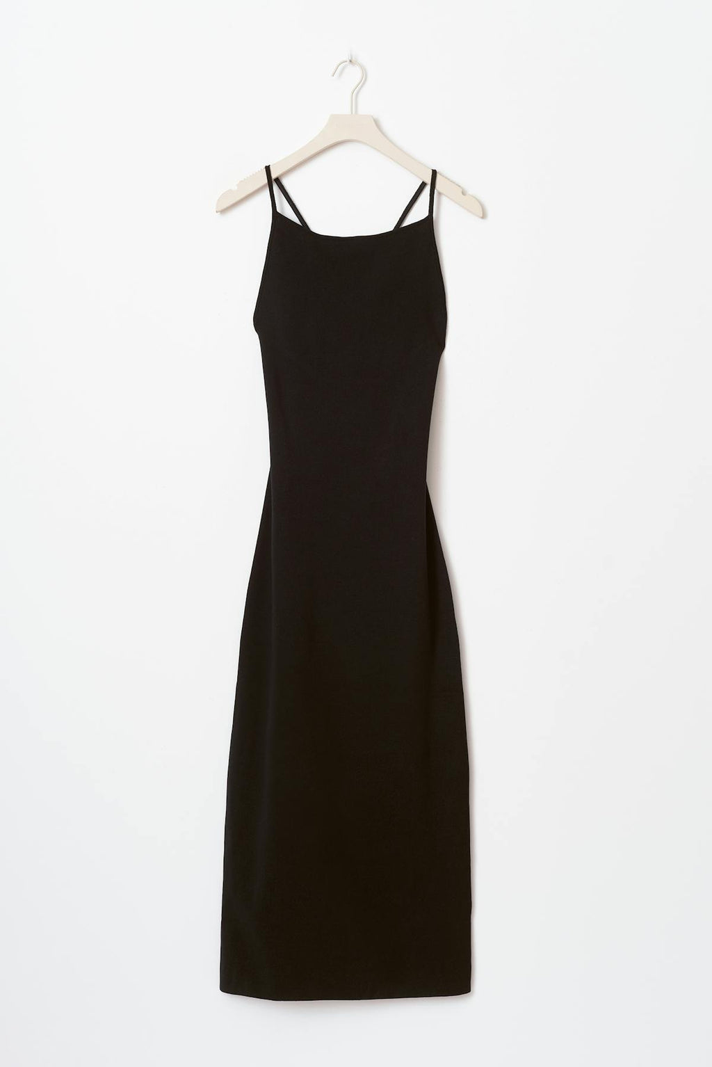 Knitted strap dress