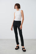Slim slit trousers