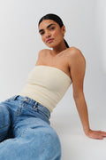 knitted tube top