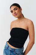 knitted tube top