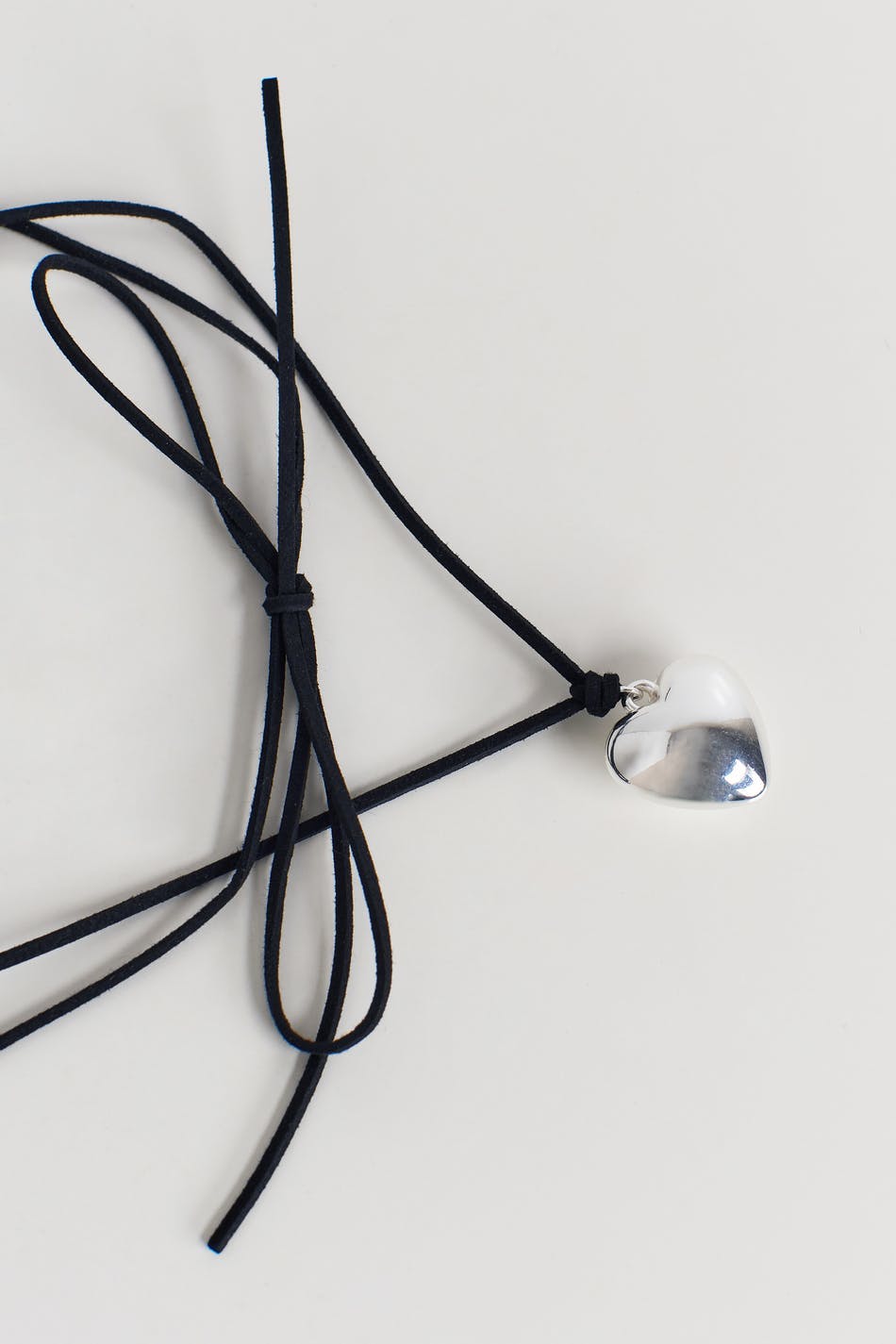Heart strap necklace