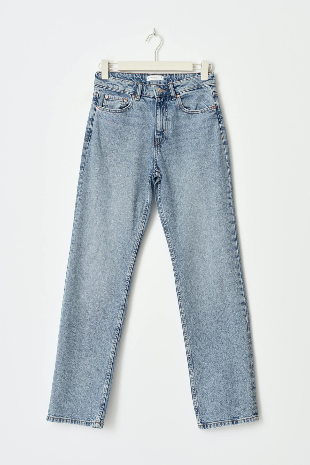 Mid straight jeans