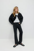 Mid straight jeans