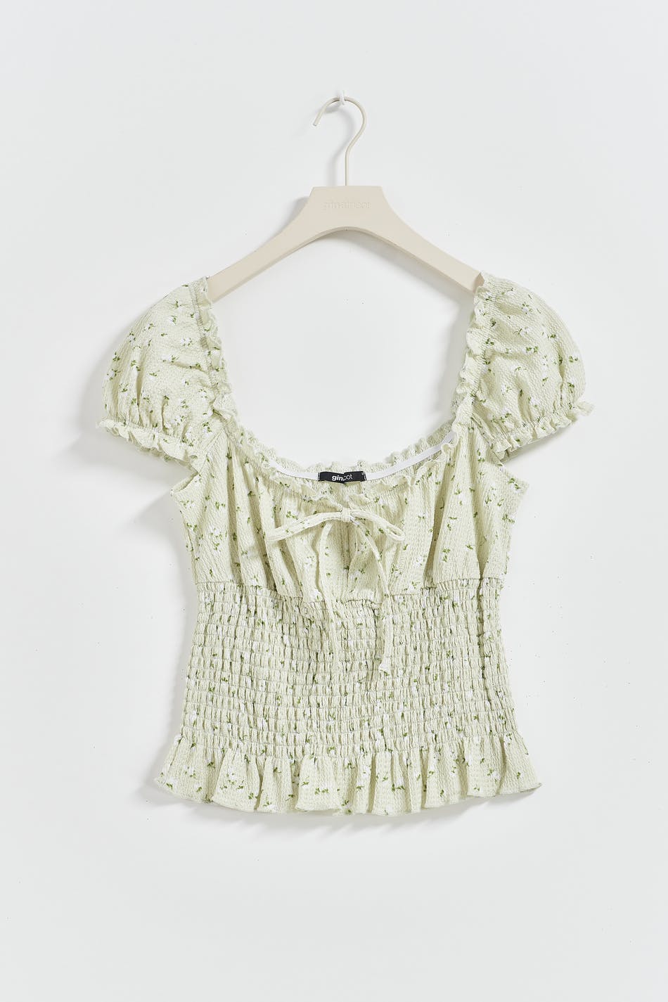 Smock frill top