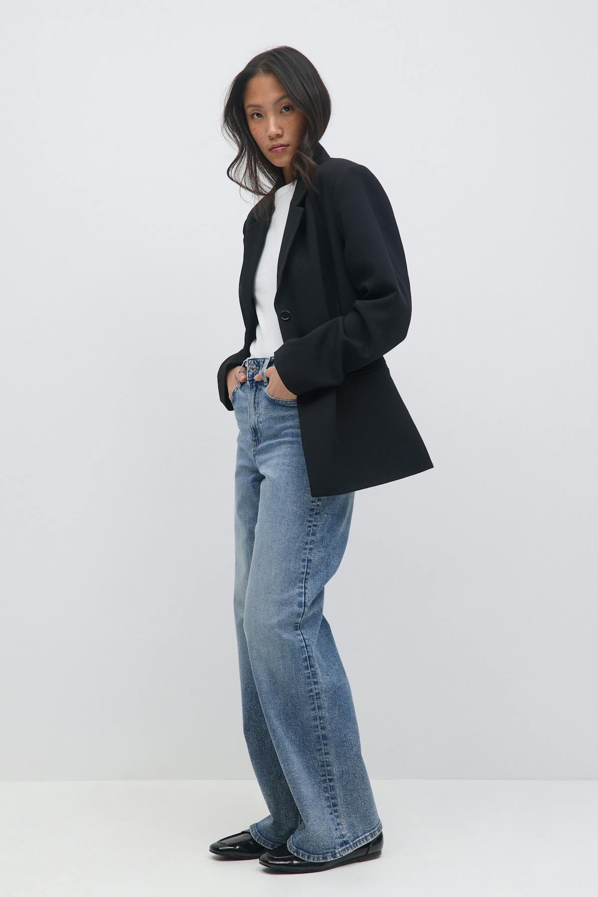 Comfy wide jeans