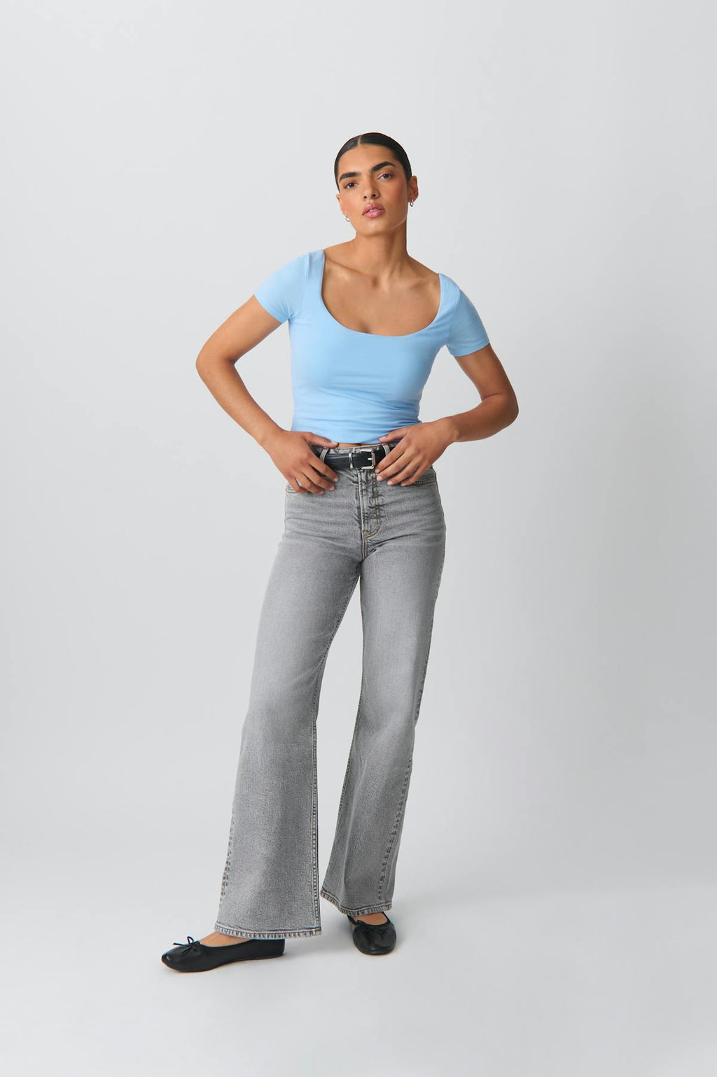 Comfy wide jeans