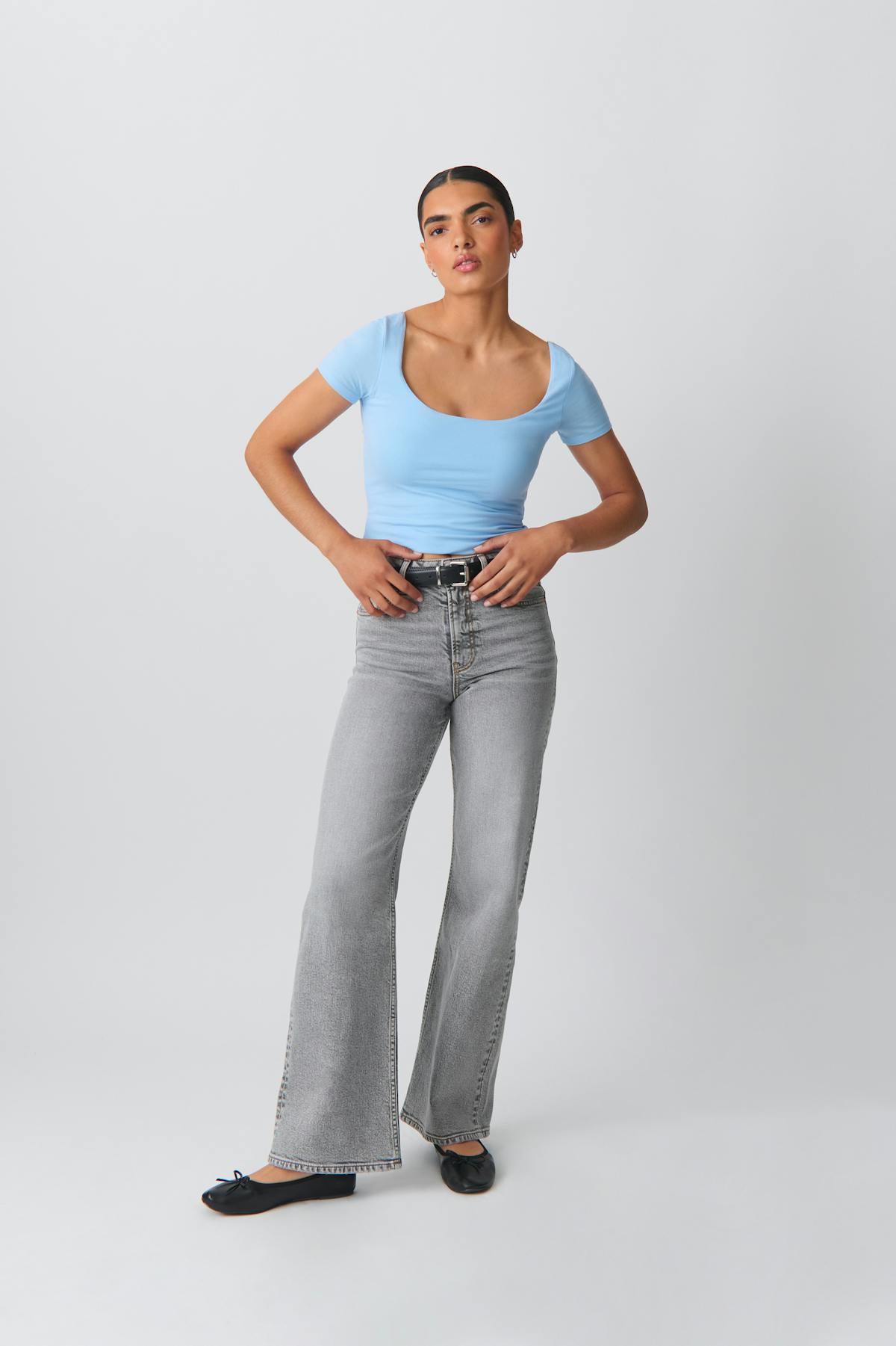 Comfy wide jeans
