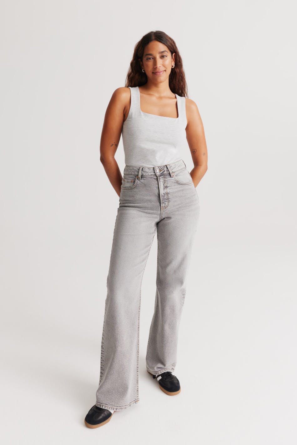 Comfy wide jeans