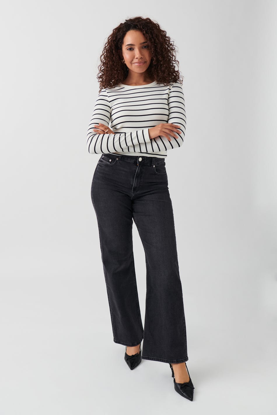 Comfy wide jeans