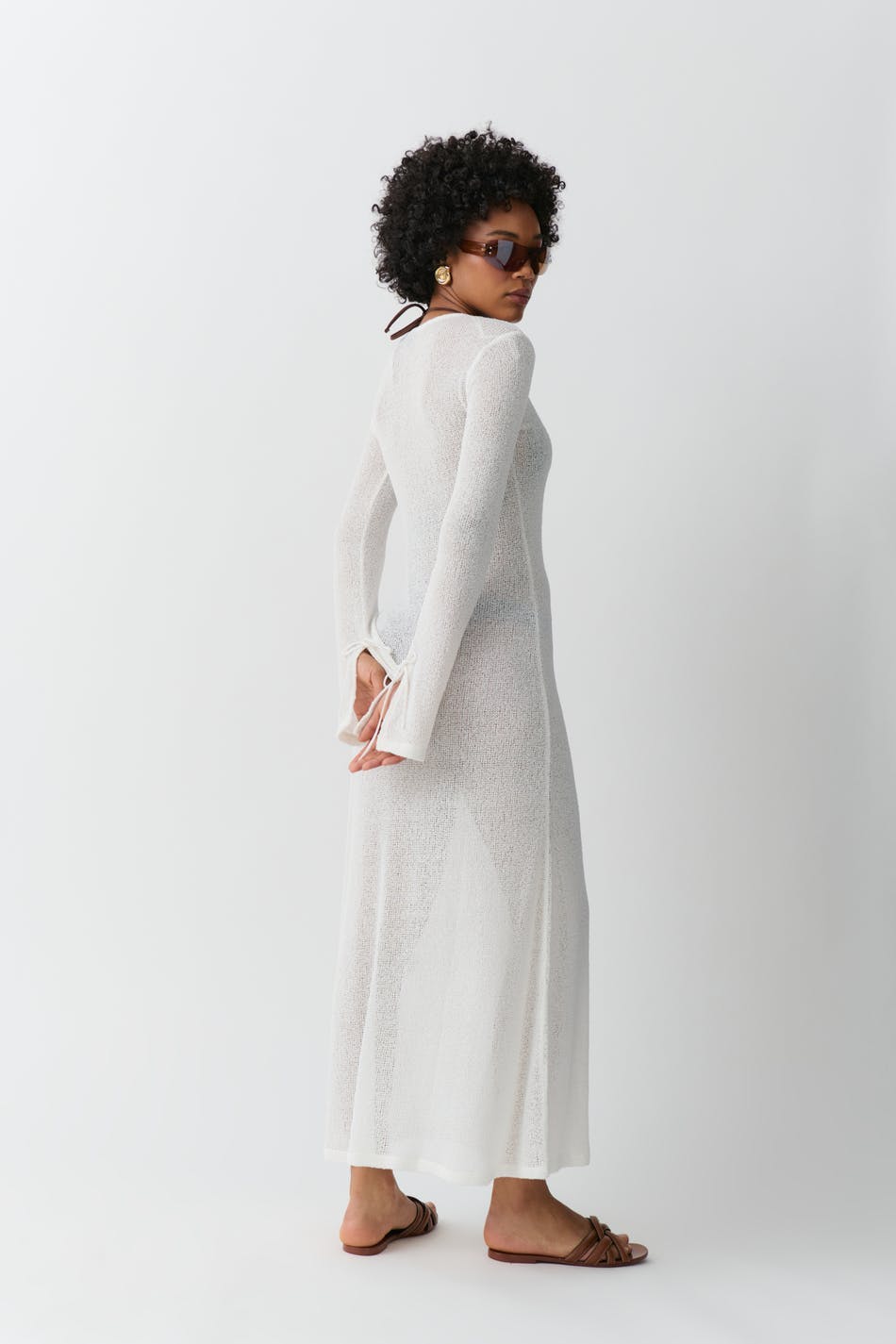 Maxi sheer dress