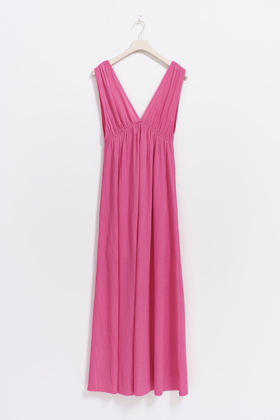 Deep v maxi dress