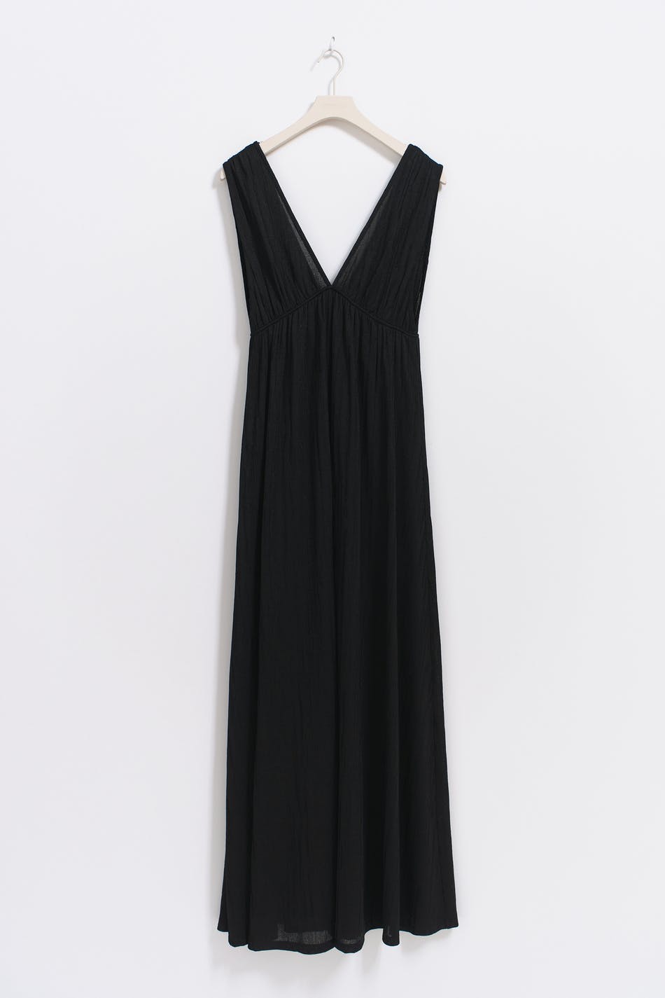 Deep v maxi dress
