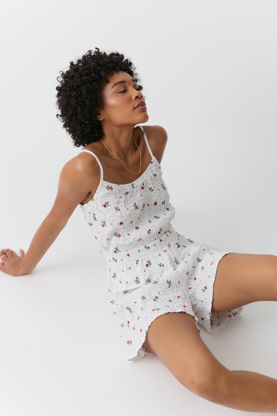 Structure smock singlet