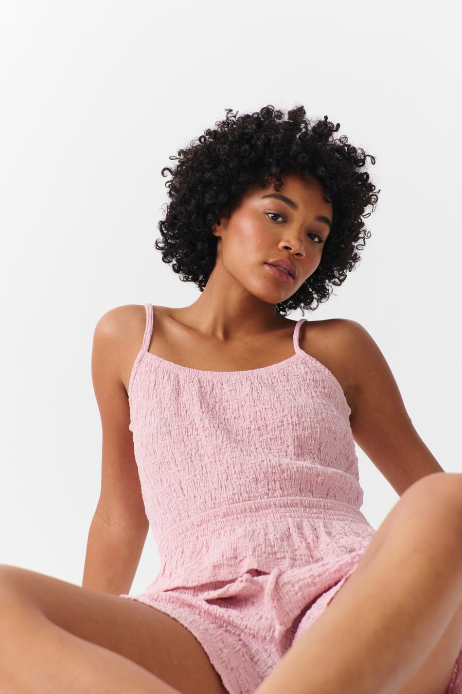 Structure smock singlet
