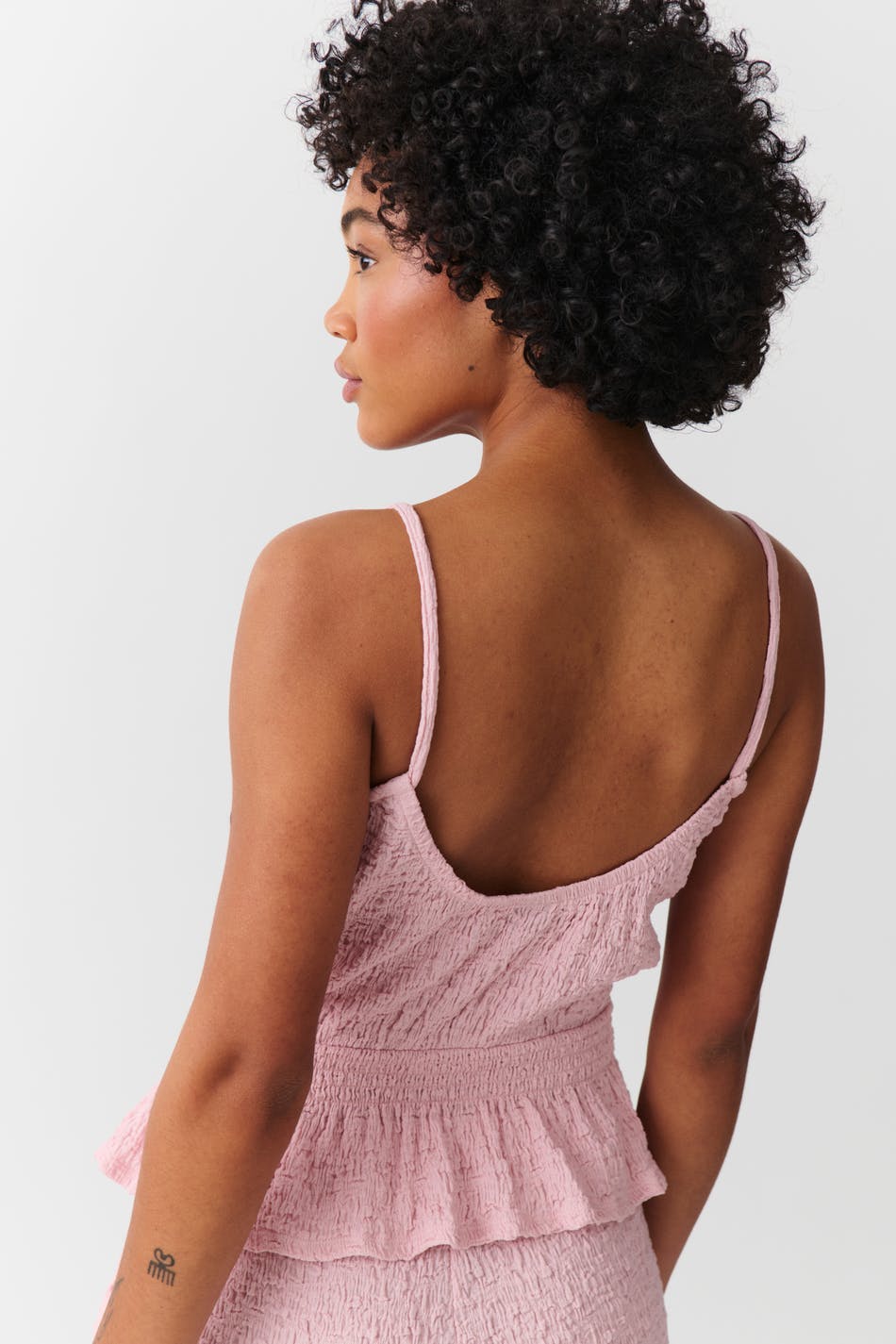 Structure smock singlet