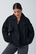 short trench coat