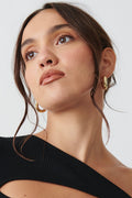 superchunky hoops earrings