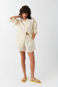 Linen shorts