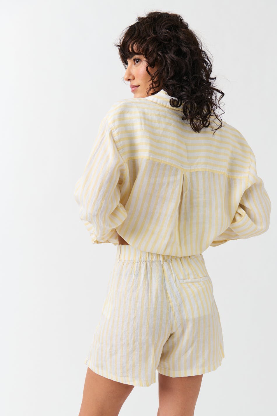 Linen shorts