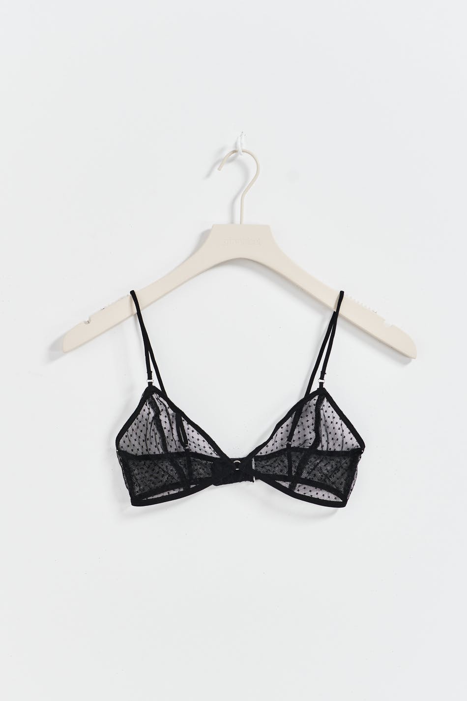 Mesh dot bra