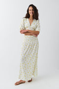 Smock maxi skirt