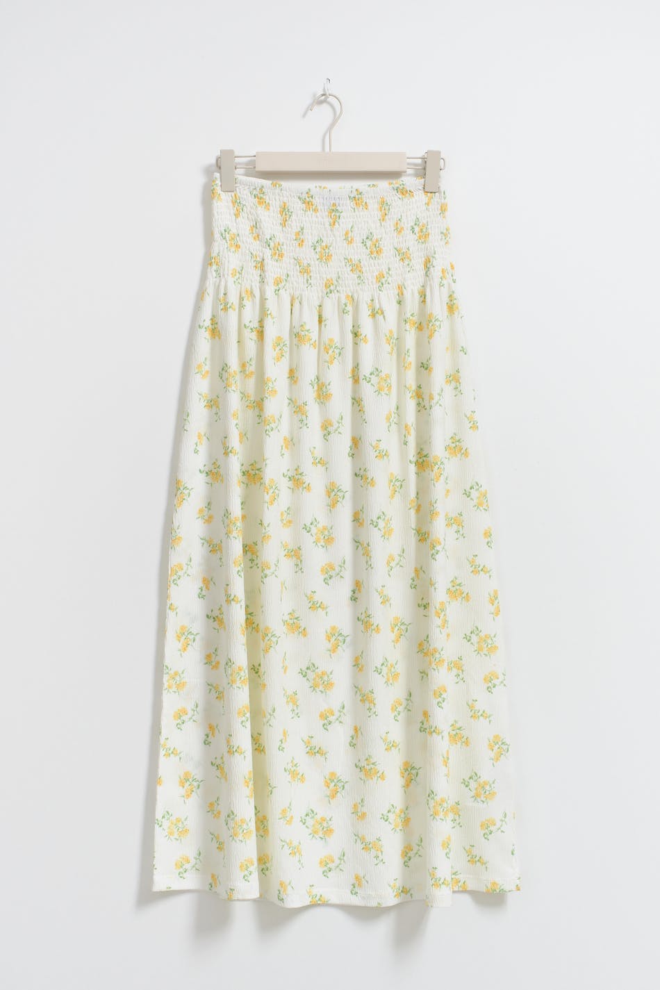 Smock maxi skirt