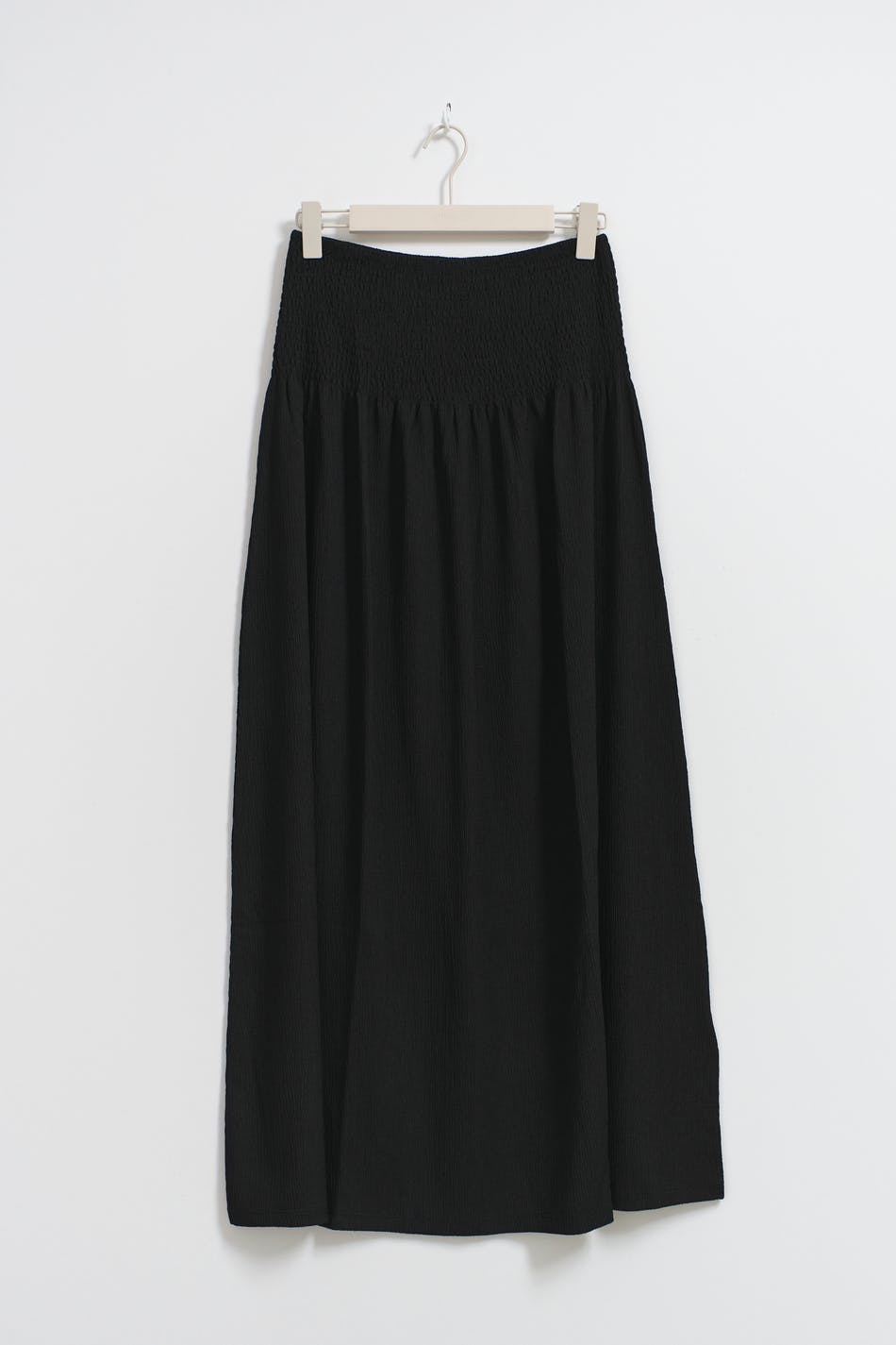 Smock maxi skirt