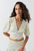 Puff sleeve top