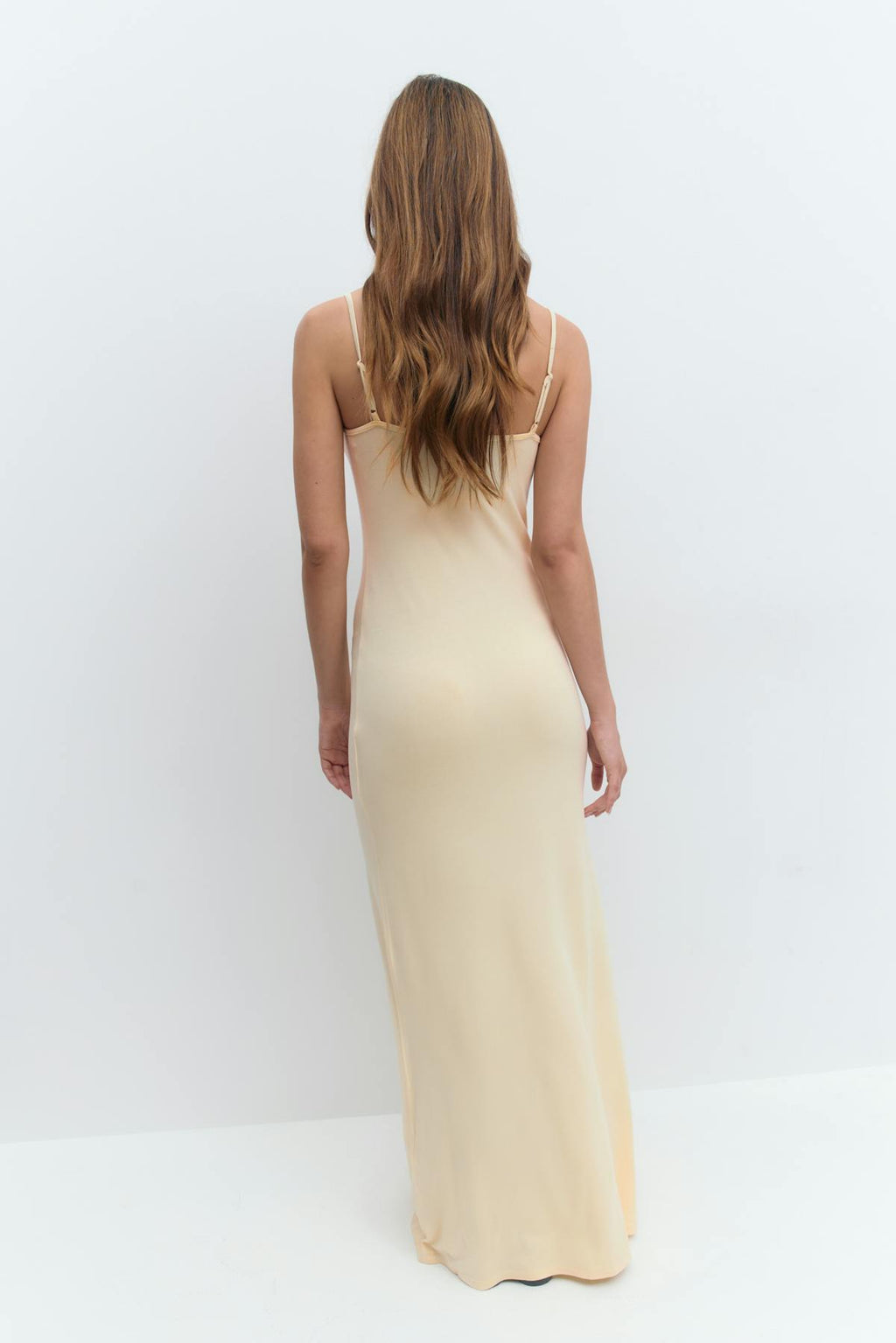 maxi slip dress