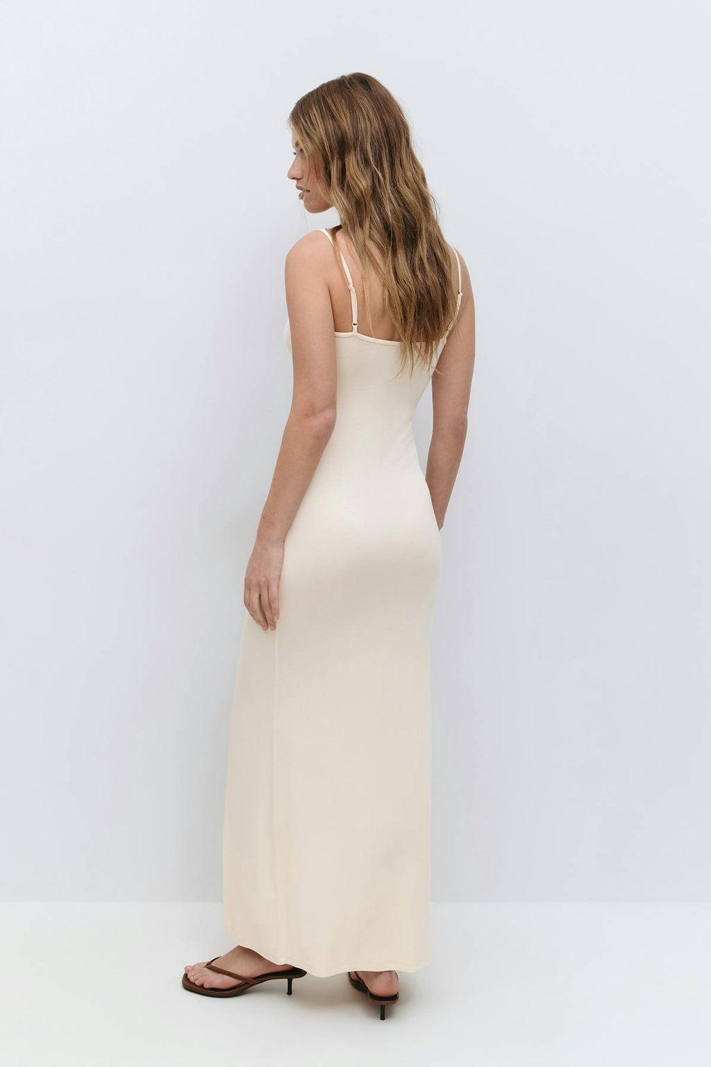 maxi slip dress
