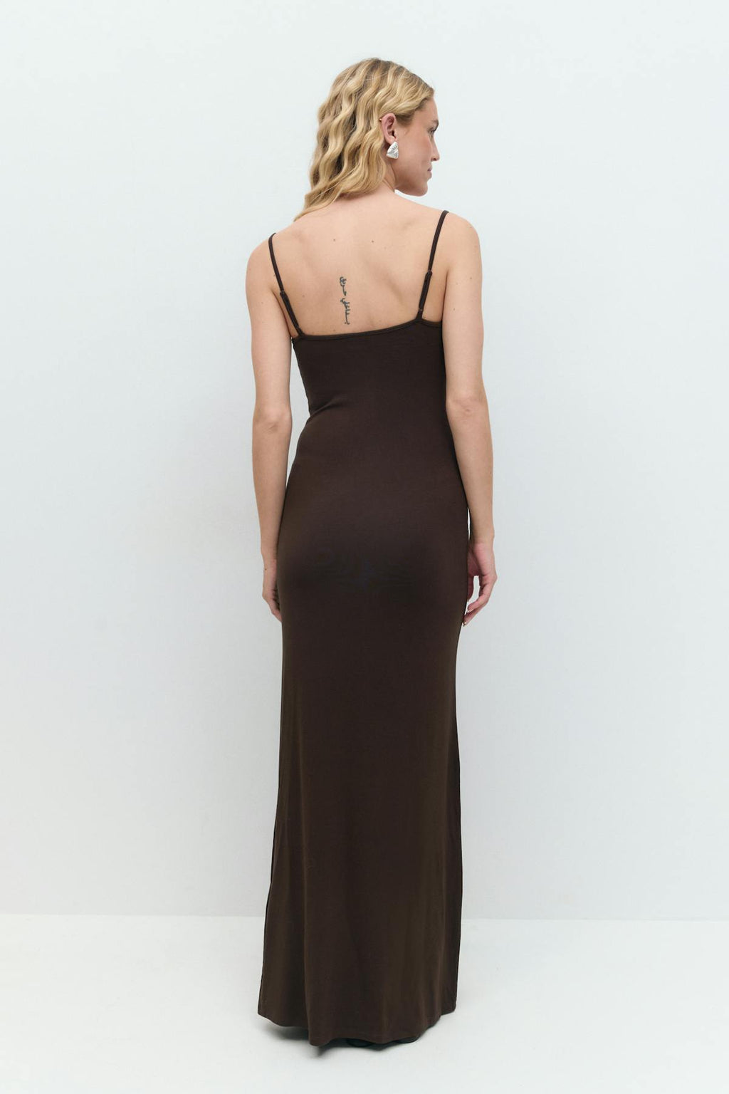 maxi slip dress