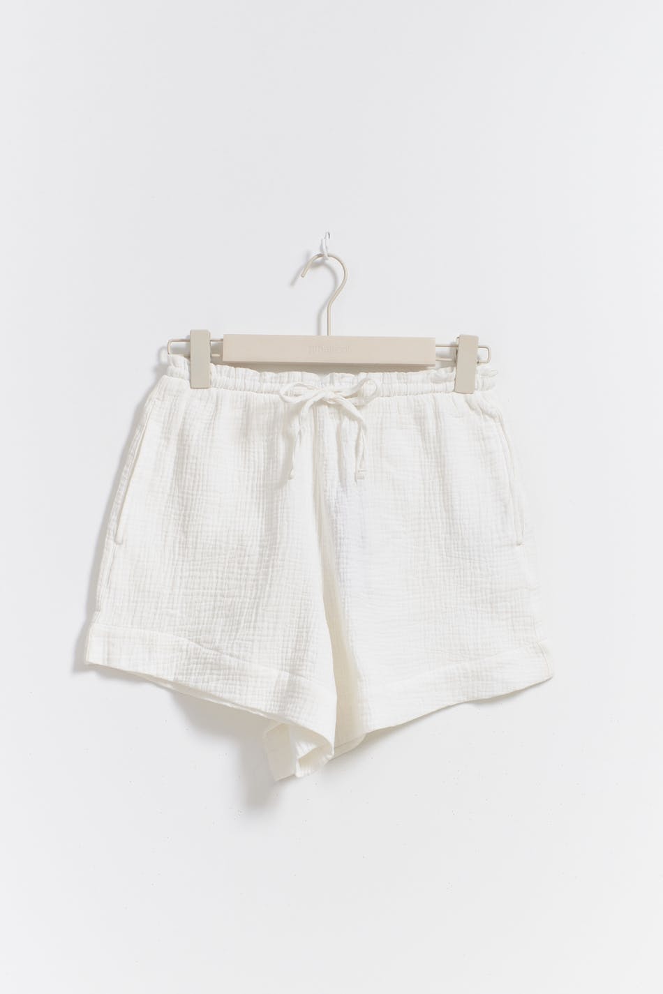 Gauze shorts
