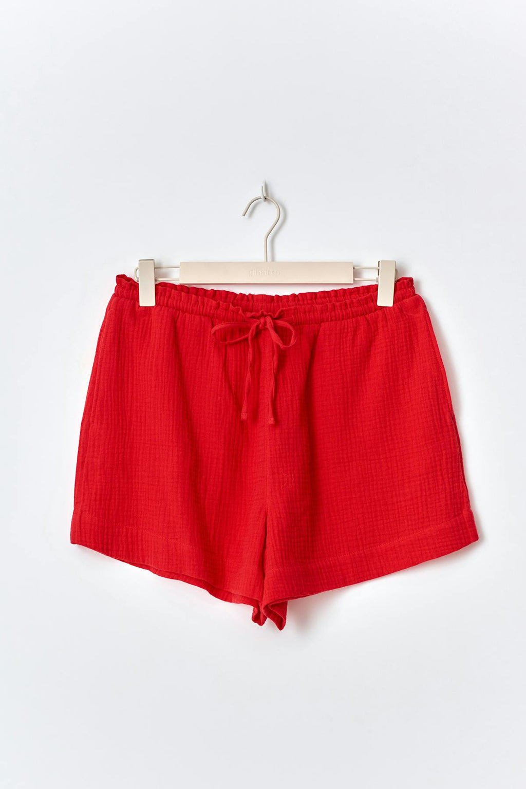 Gauze shorts