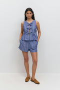 Poplin shorts