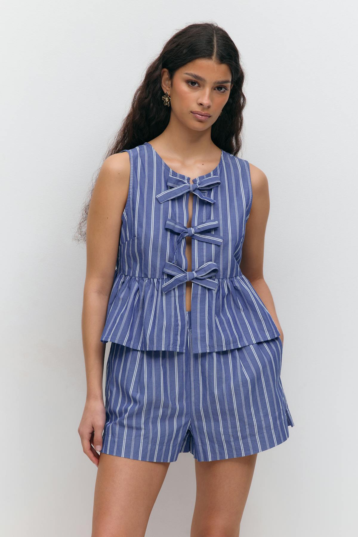 Poplin shorts