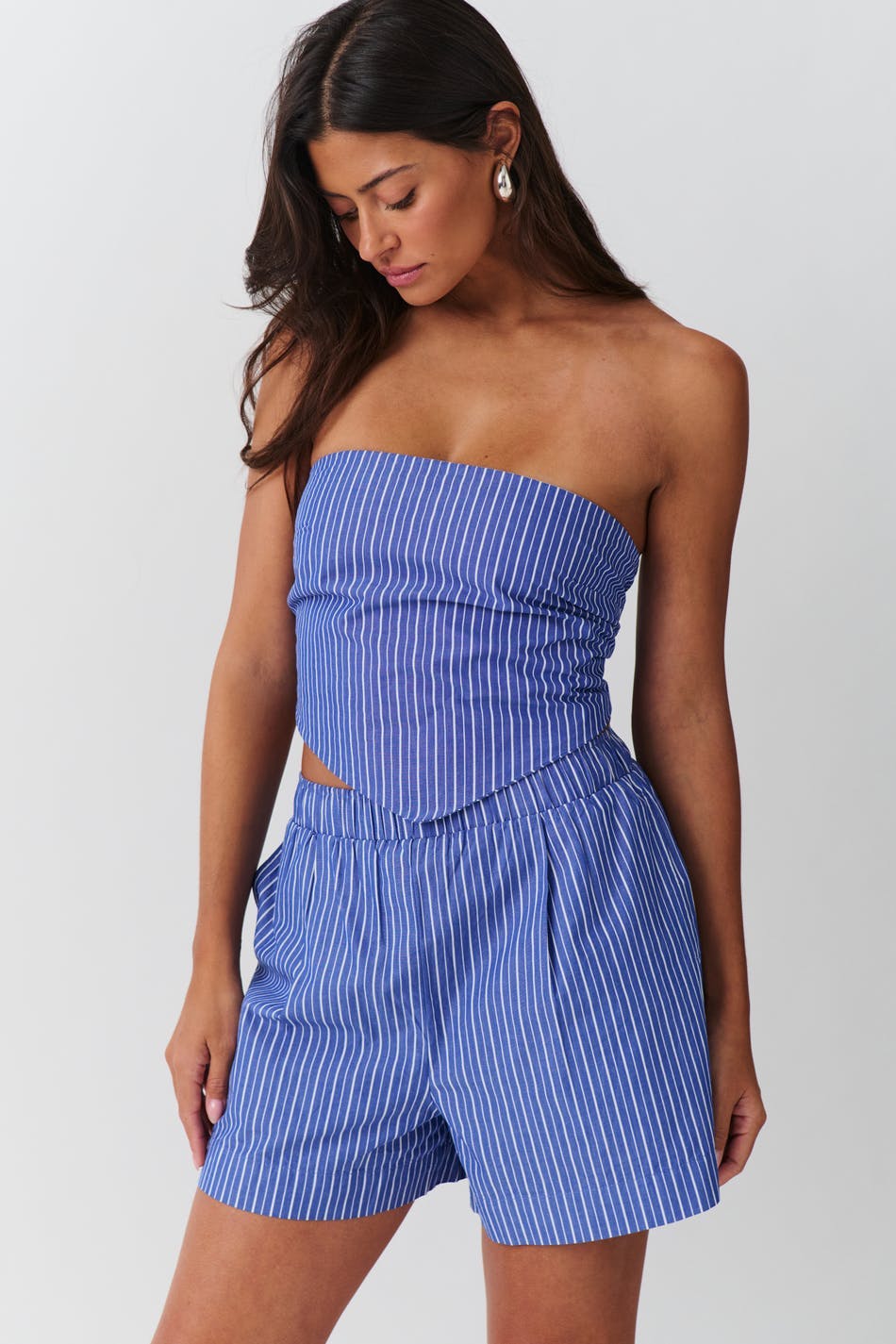 Poplin shorts