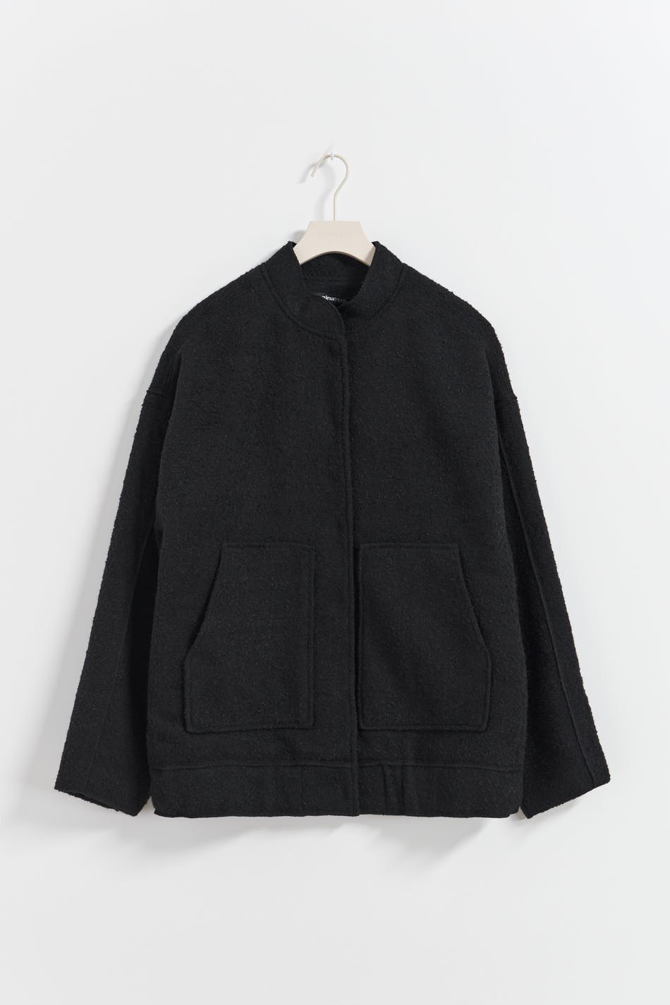 Tweed bomber jacket