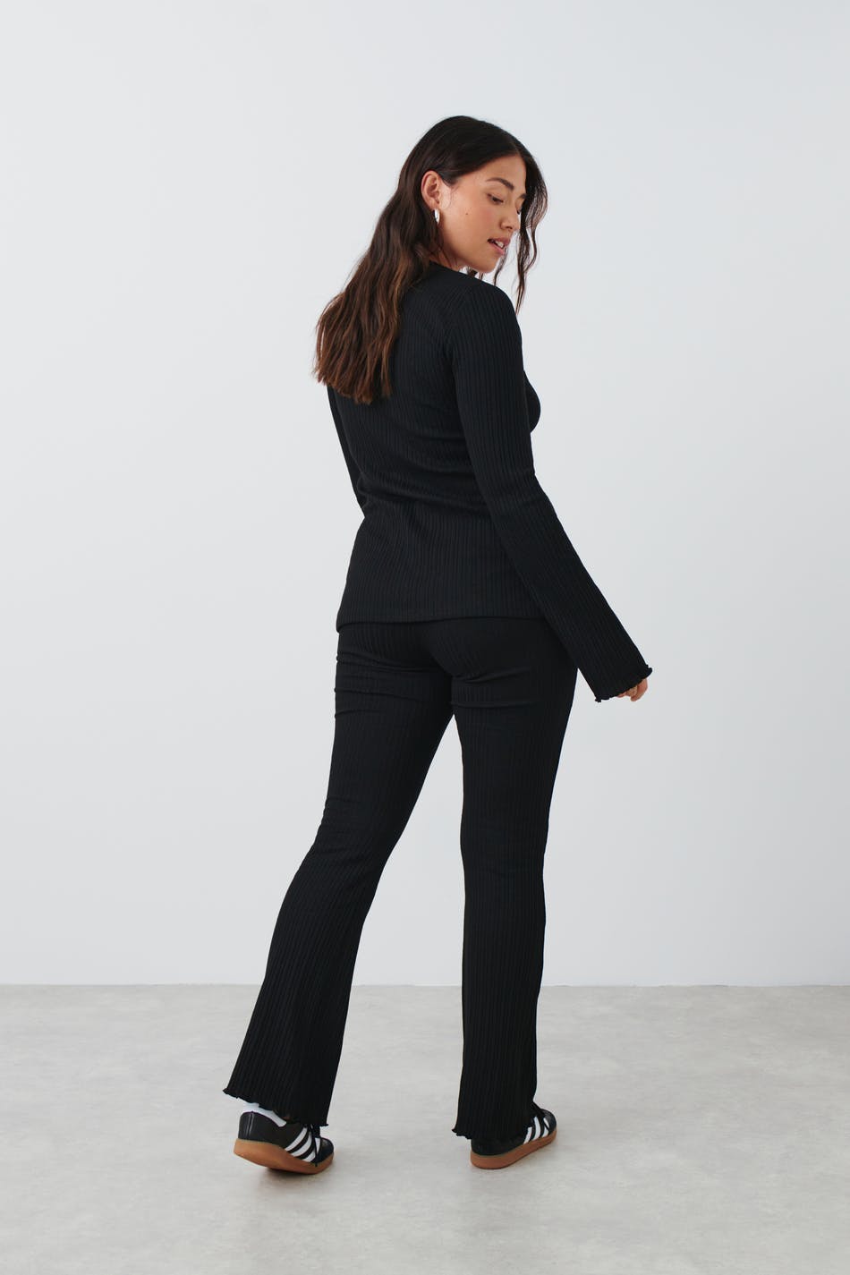 Rib trousers