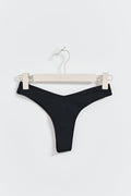 v shaped cotton thong