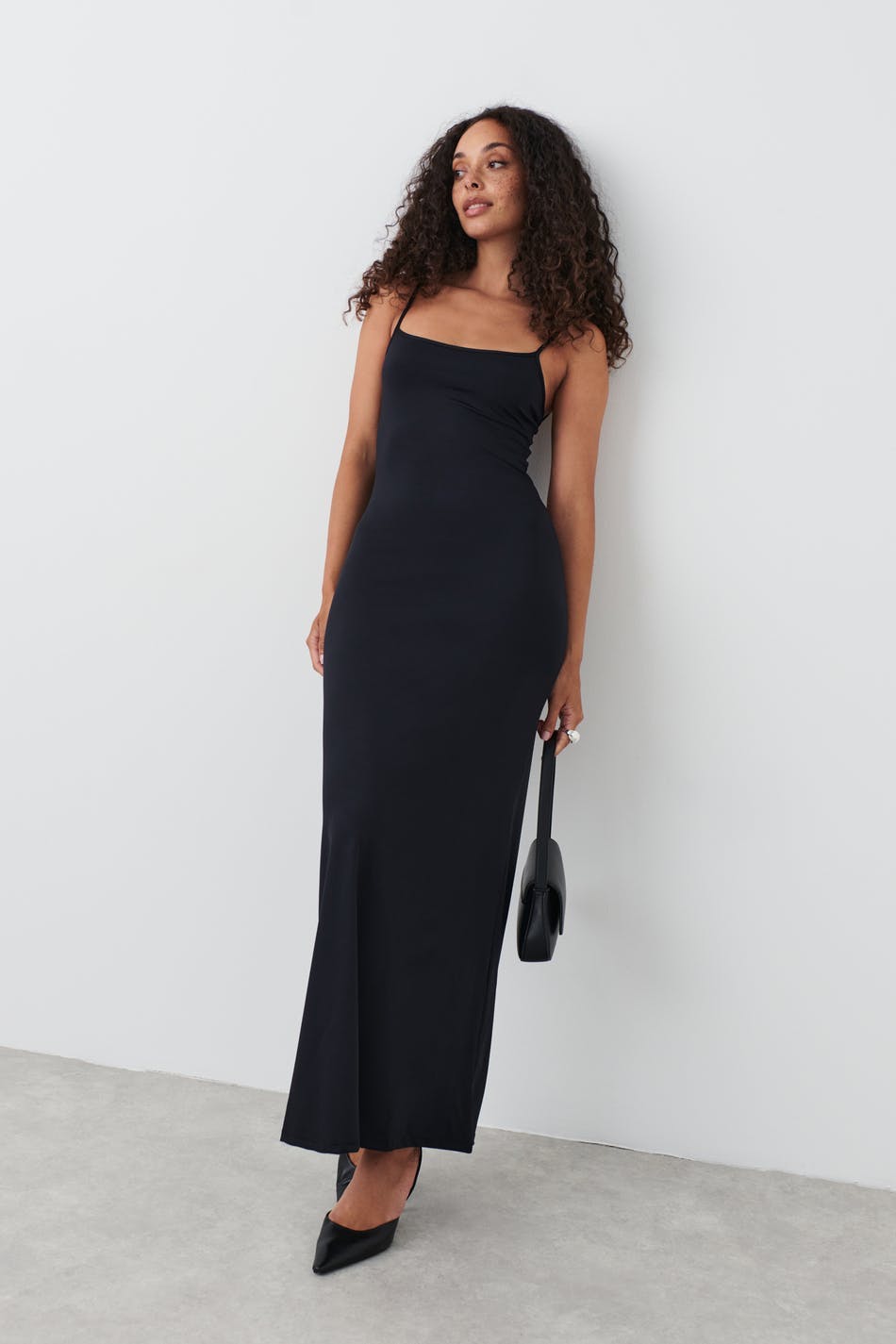 Maxi slip dress