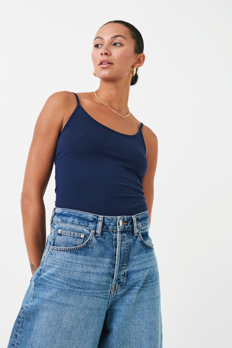 Basic strap singlet
