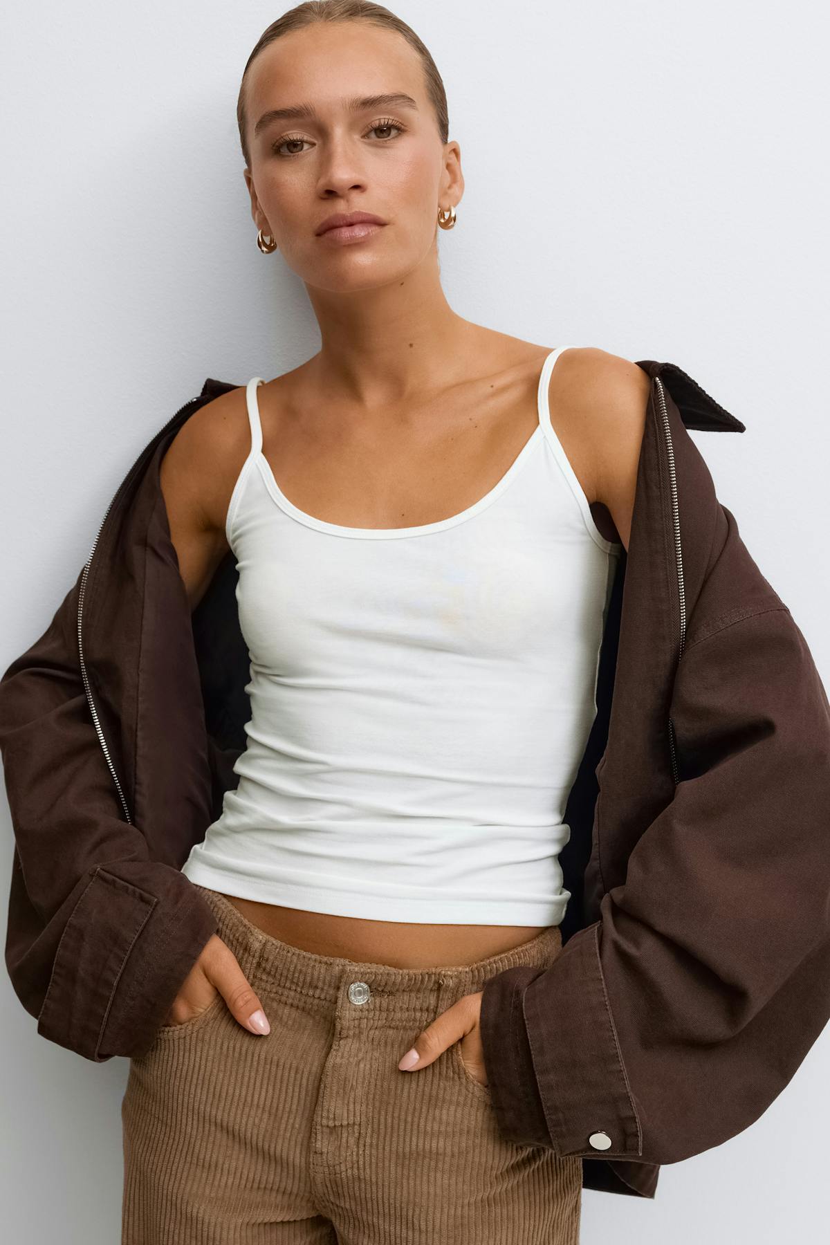 Basic strap singlet