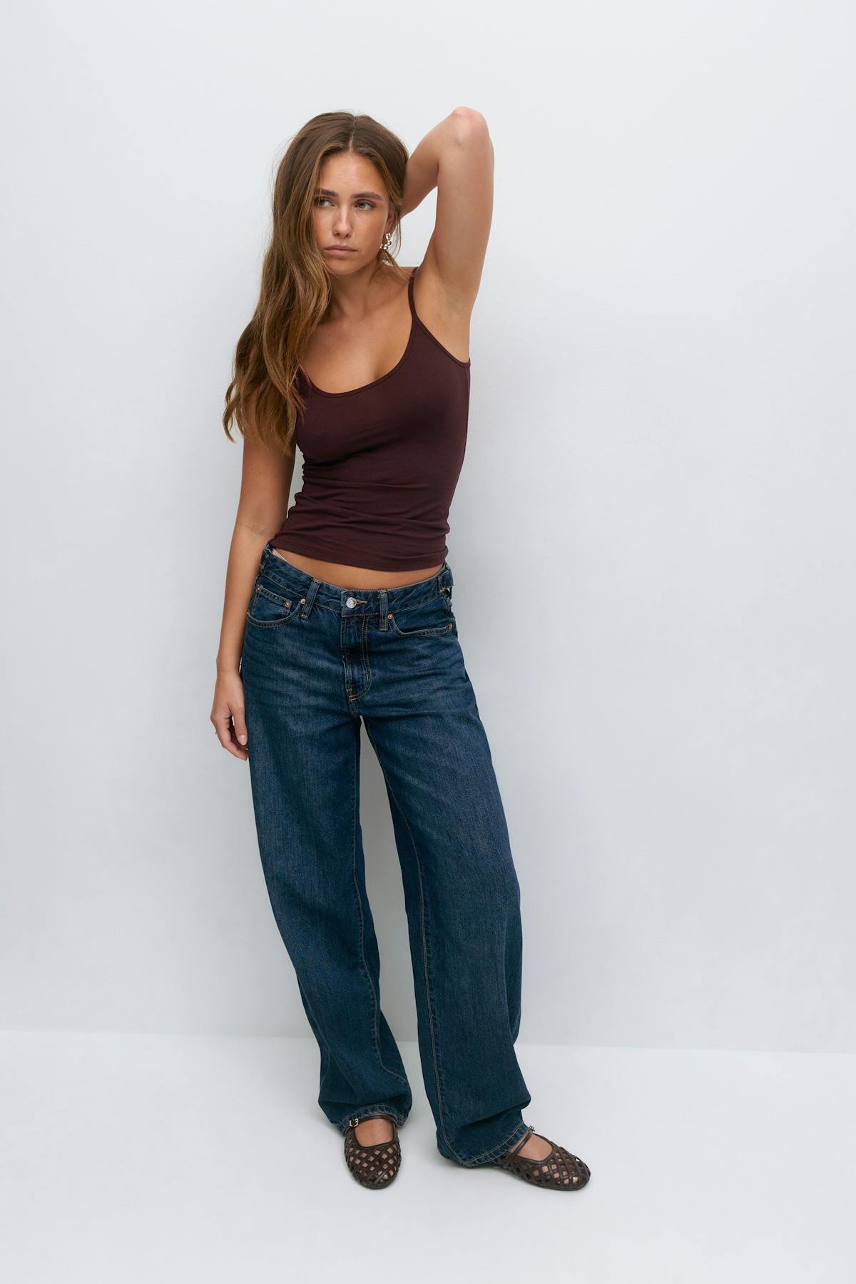 Basic strap singlet