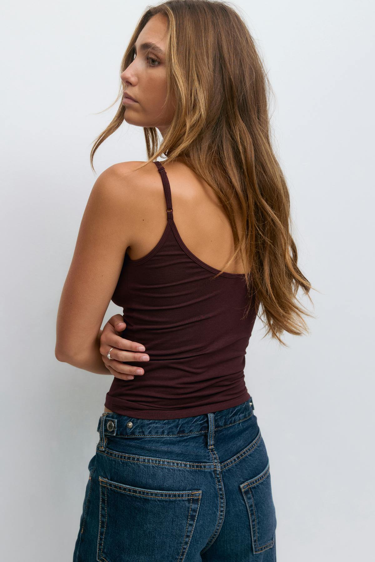 Basic strap singlet