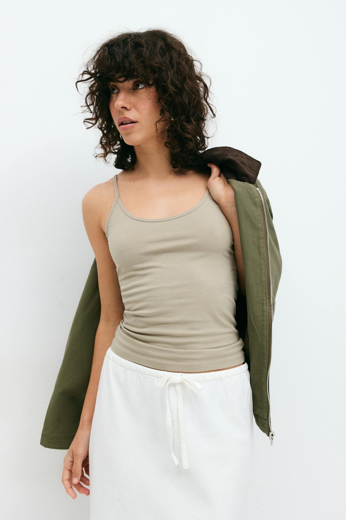 Basic strap singlet