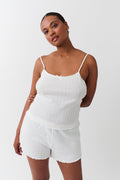 Pointelle shorts